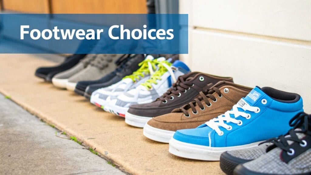 footwear choices