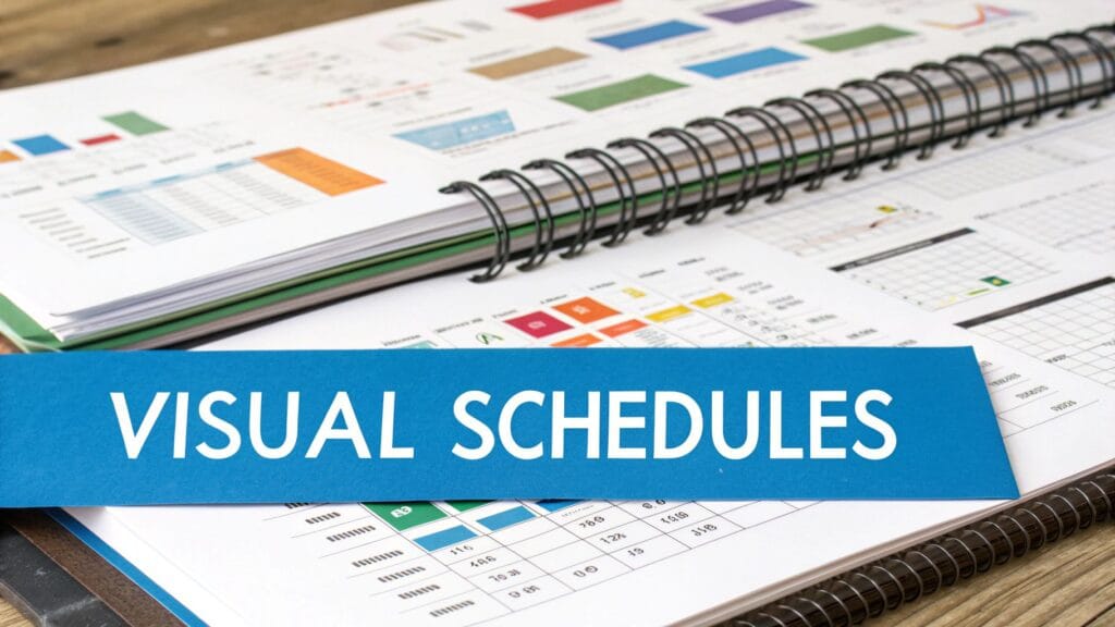 visual schedule and planification