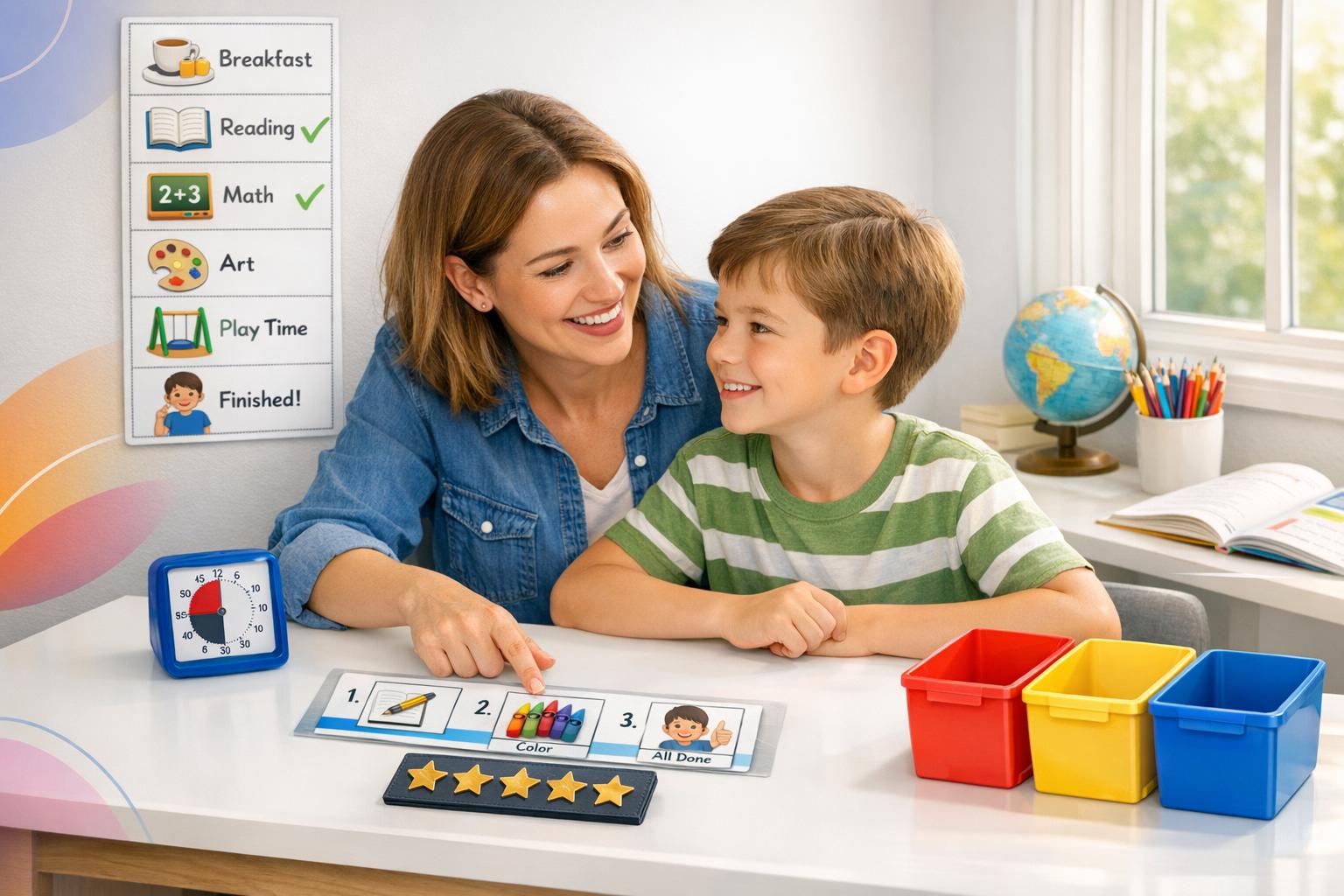 Ultimate Guide to Visual Supports for Homeschooling - Guiding Growth