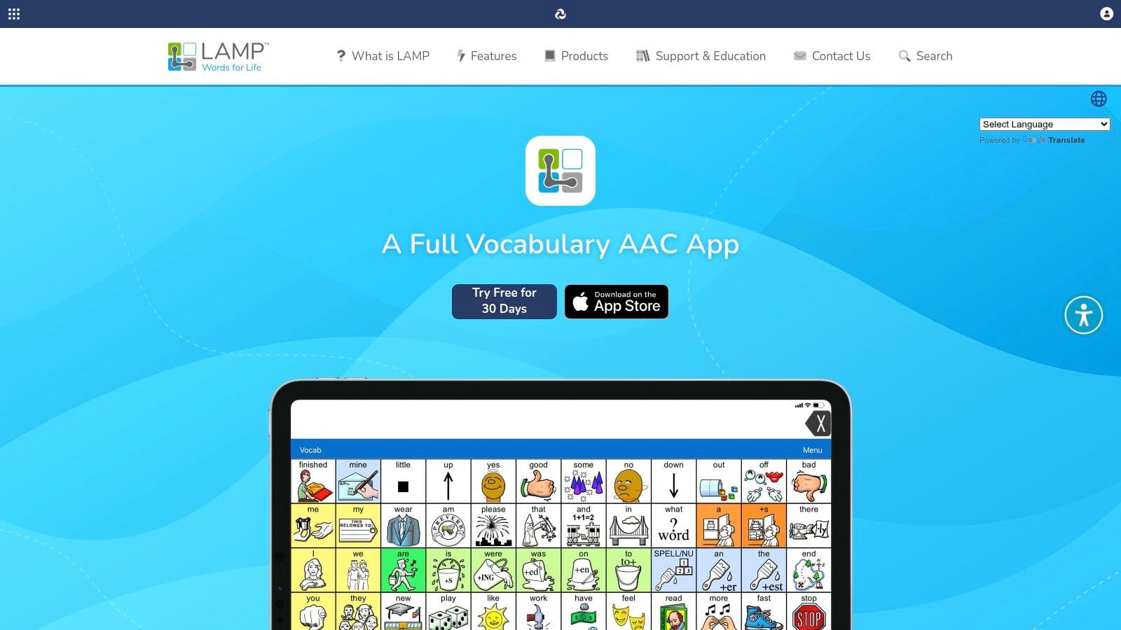 LAMP Words for Life: For Motor-Planning Based AAC
