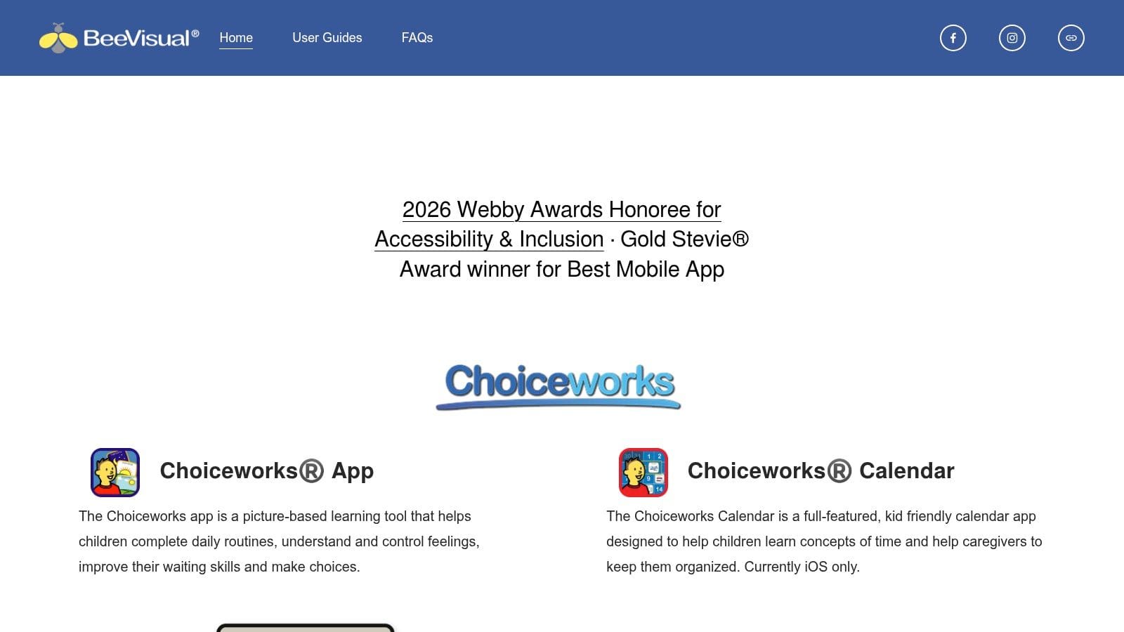 Choiceworks (BeeVisual): For Clear Visual Schedules