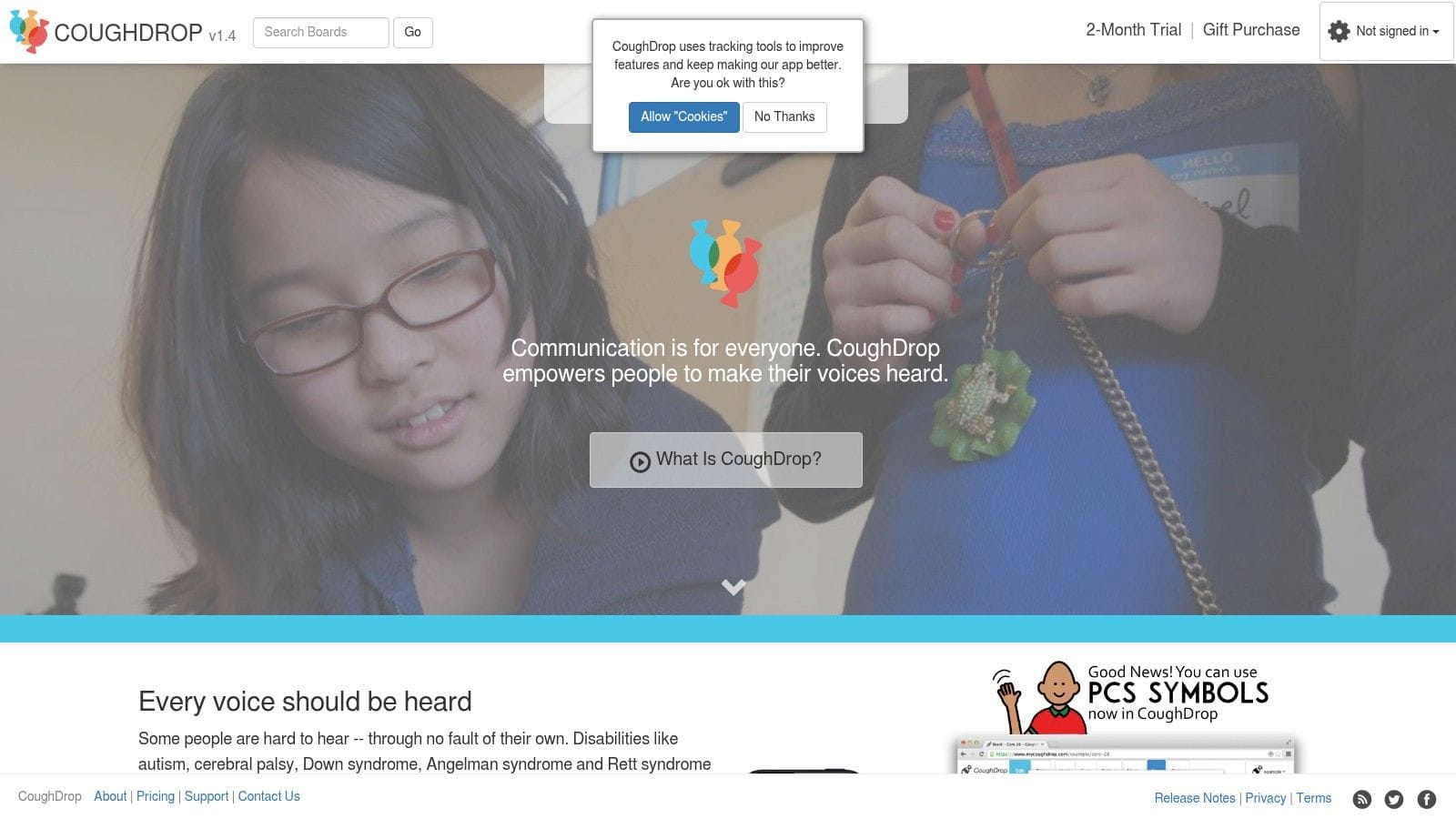 CoughDrop: For Cloud-Based Team Collaboration