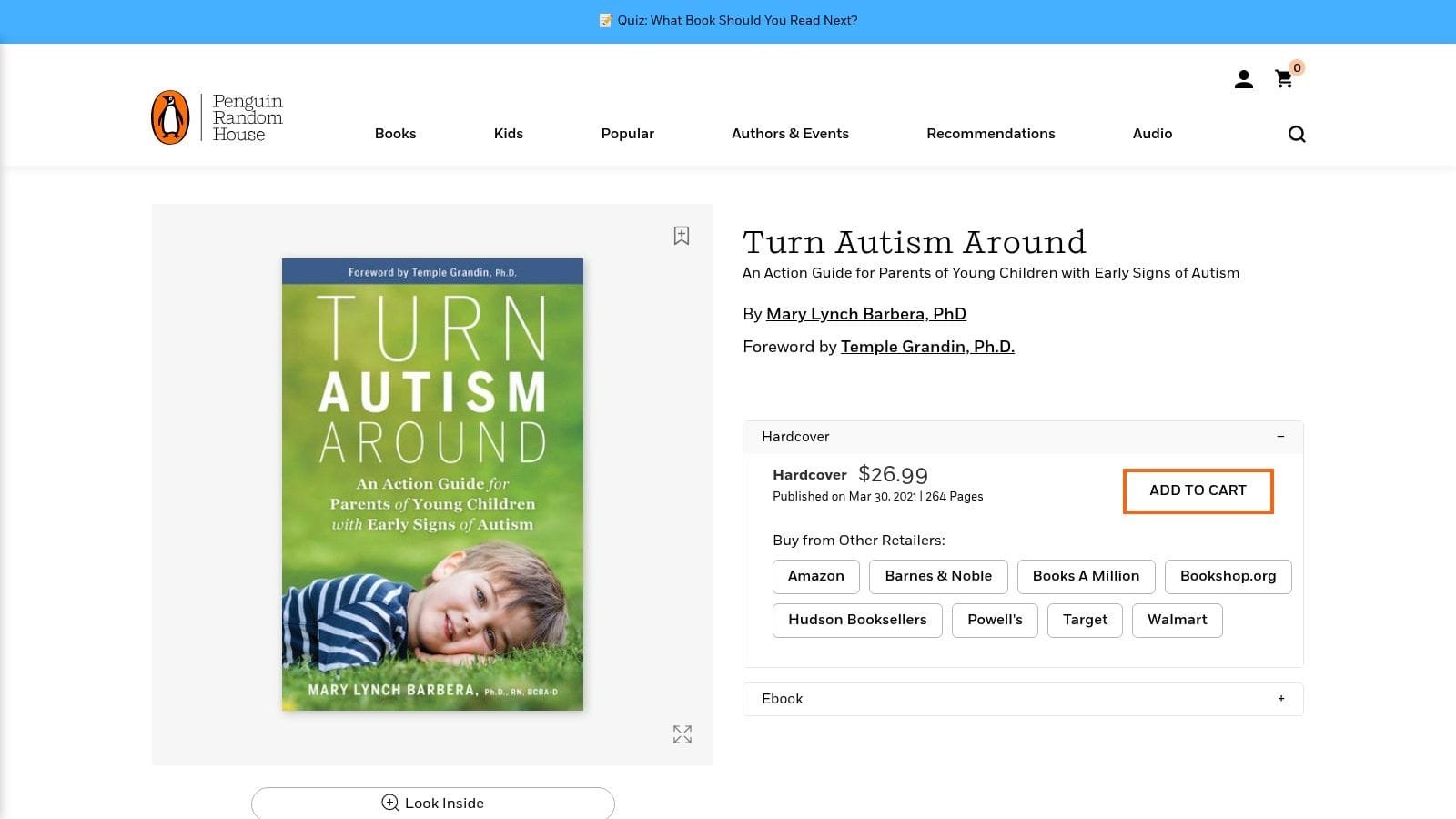 Turn Autism Around: An Action Guide for Parents of Young Children with Early Signs of Autism