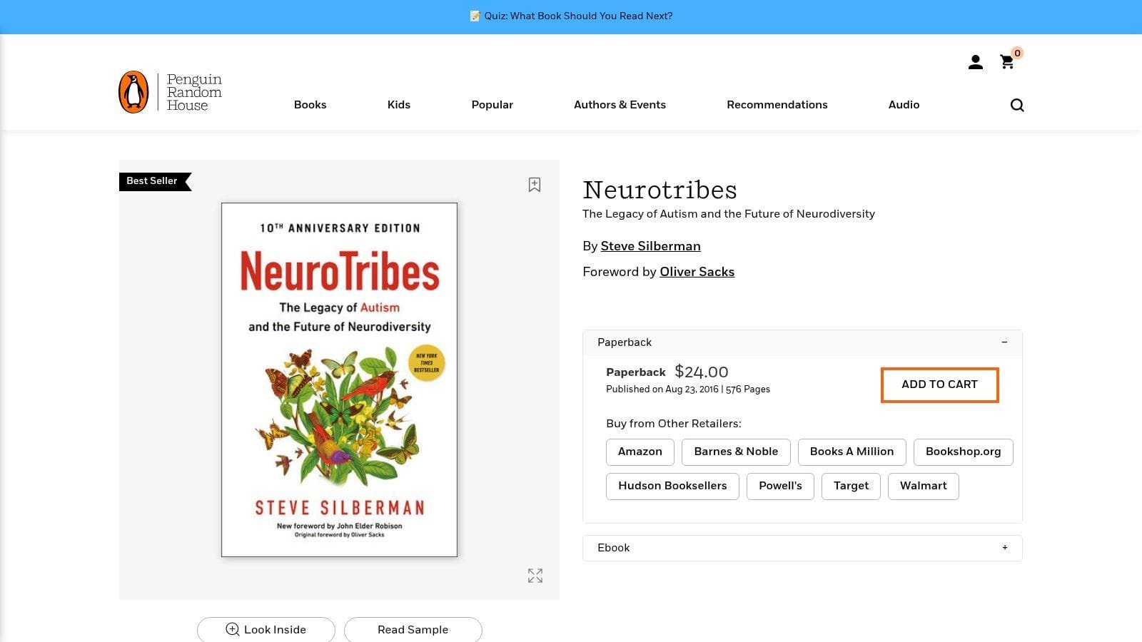 NeuroTribes: The Legacy of Autism and the Future of Neurodiversity