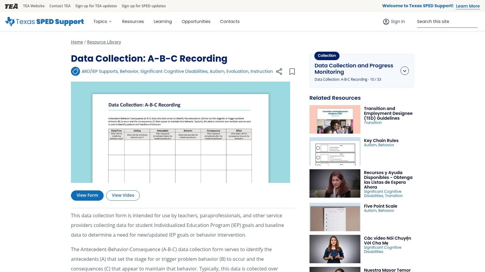Understand Behaviour – Printable Behaviour Templates